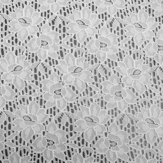 327-LACE 90% NYLON 10% SPANDEX