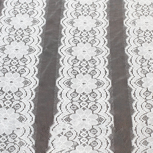 396-LACE 50% NYLON 40% POLY 10% SPANDEX