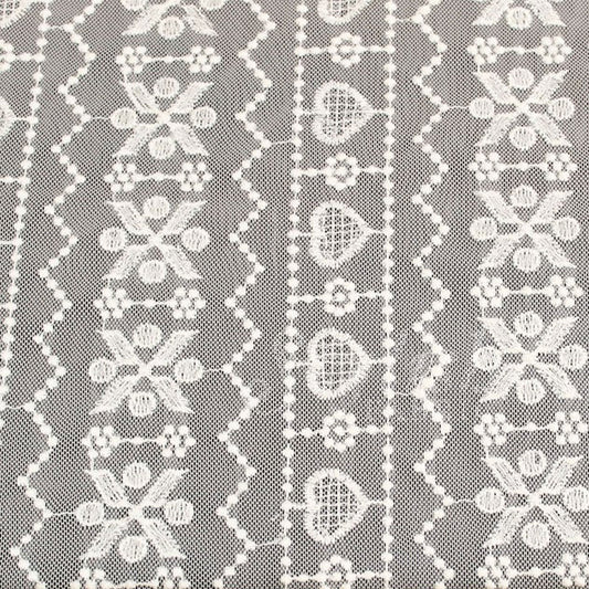 522-LACE 100% NYLON EMBROIDERED