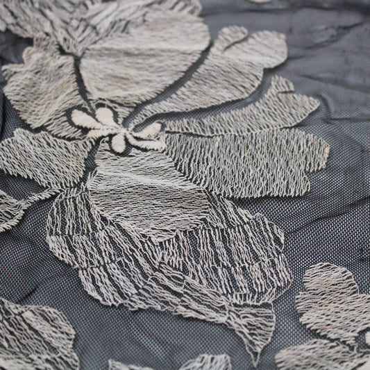 541-LACE EMB NYLON COTTON