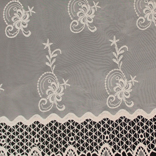 571-LACE EMB 100% NYLON COTTON EMBROIDERED