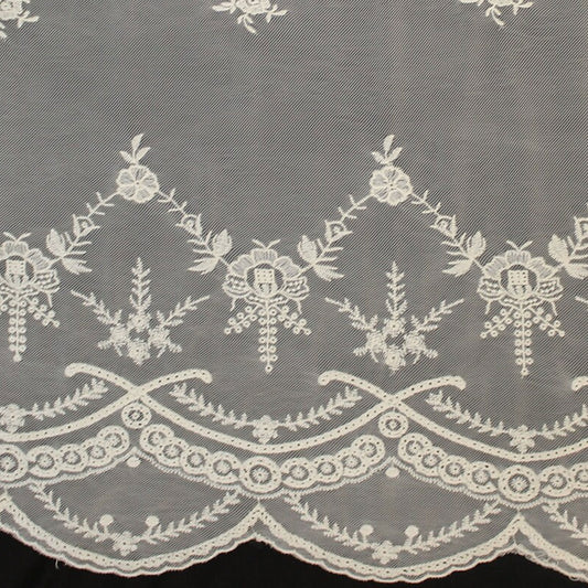 575-LACE 100% NYLON EMBROIDERED