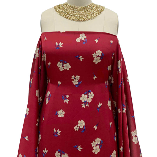 DP-10004-455-WINE-TAUPE - PRINTED SATIN WASH