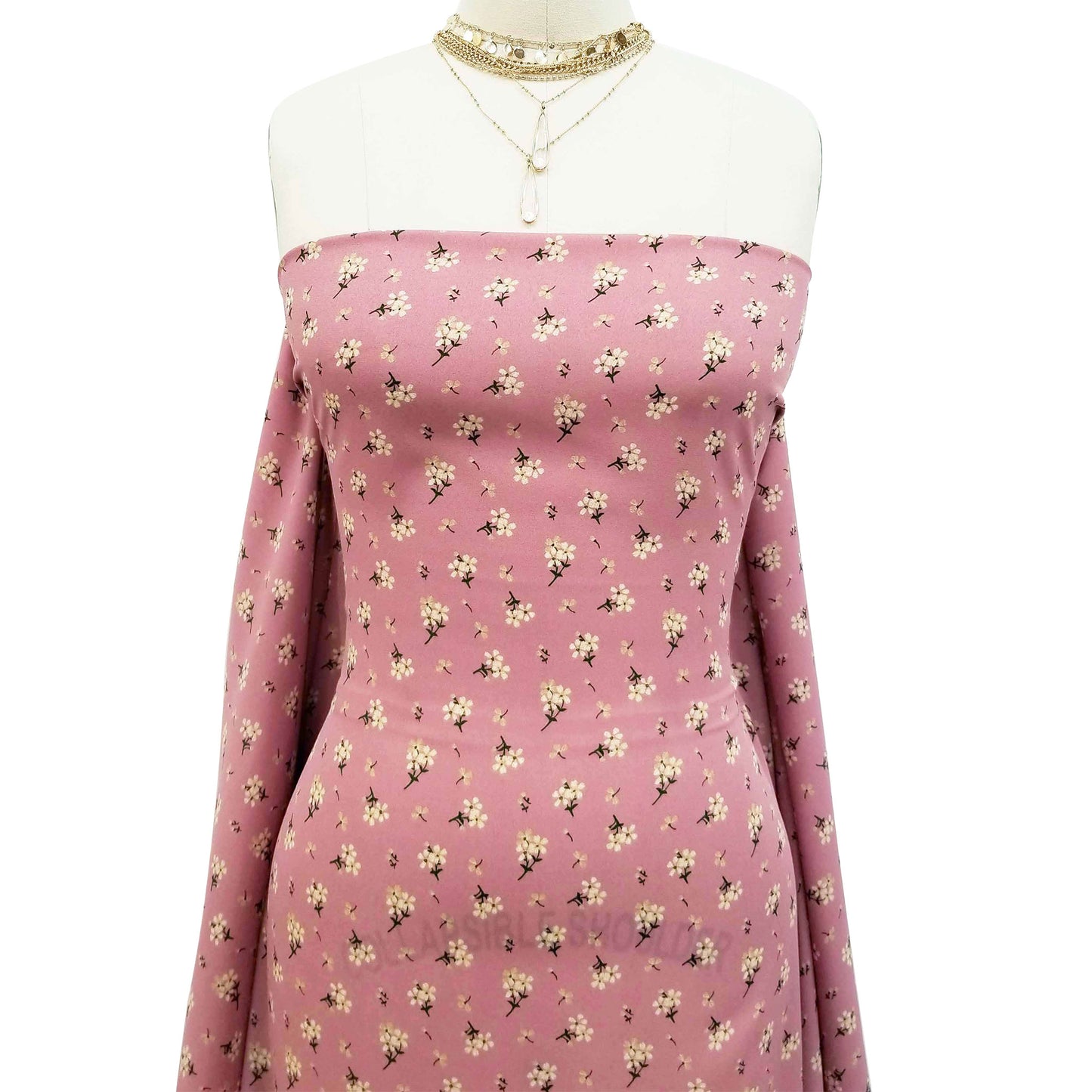 DP-10005-504-DUSTYPINK-TAUPE - PRINTED WOOL DOBBY 100% POLYESTER