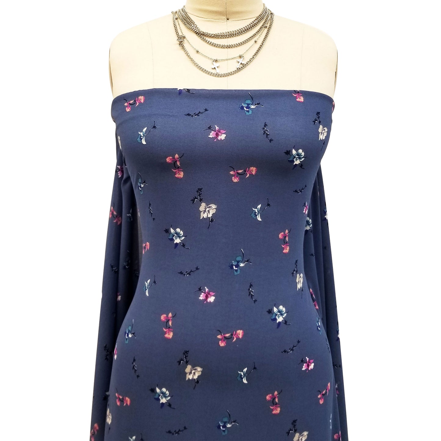 DP-10008-502-DENIM-STEEL-MINT - PRINTED 100% POLY CHELSEA CHIFFON