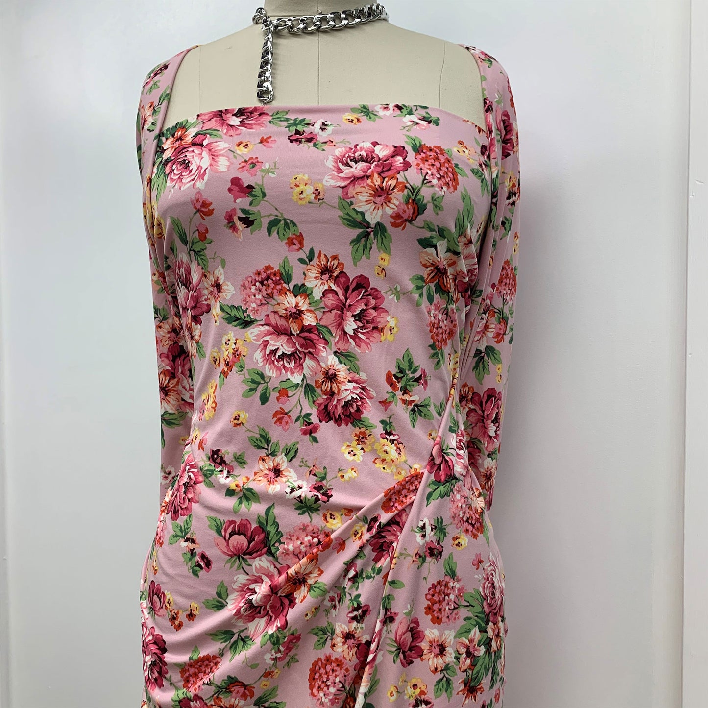 DP-1051-668-PINK-MIST-ROSE - PRINTED DTY 92% POLY 8% SPANDEX DTY DOUBLE SIDED BRUSH