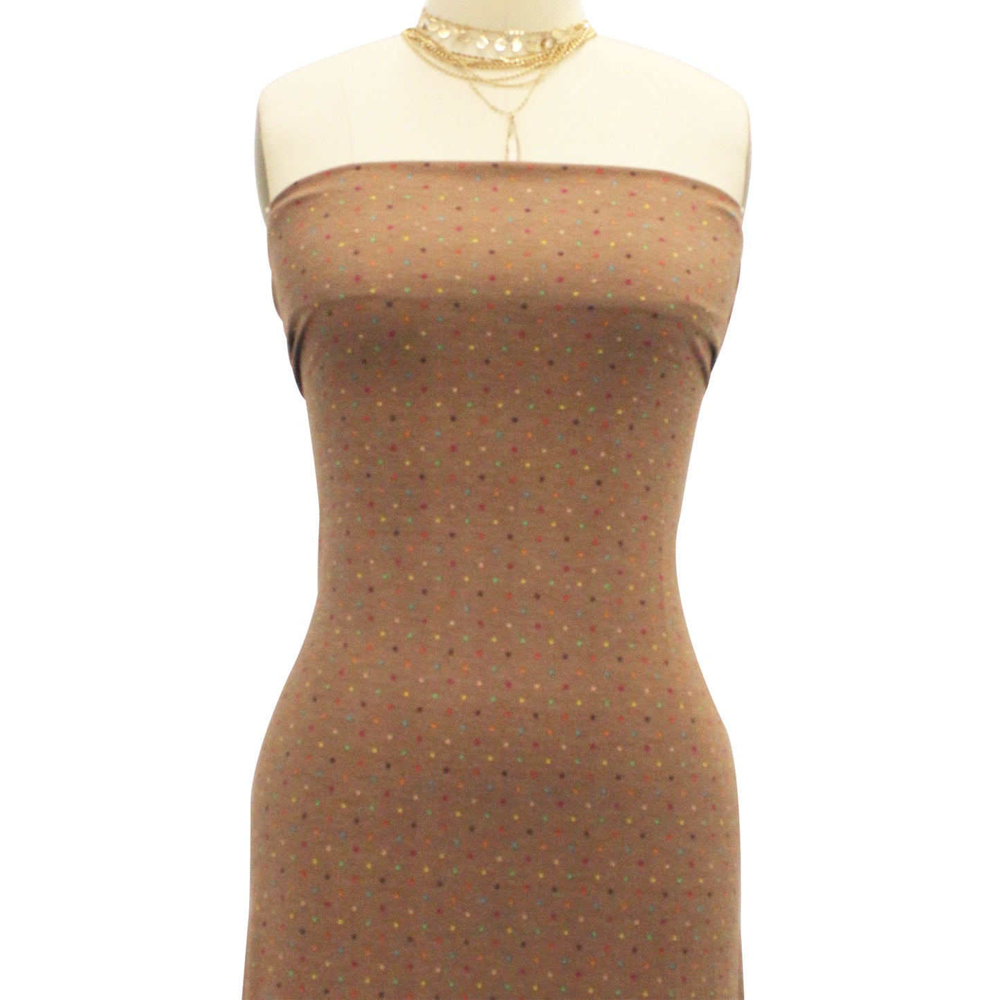 DP-1081-506-COCOA-GREEN-PRINTED FRENCH TERRY 63% POLY 33% RAYON 4% SPANDEX