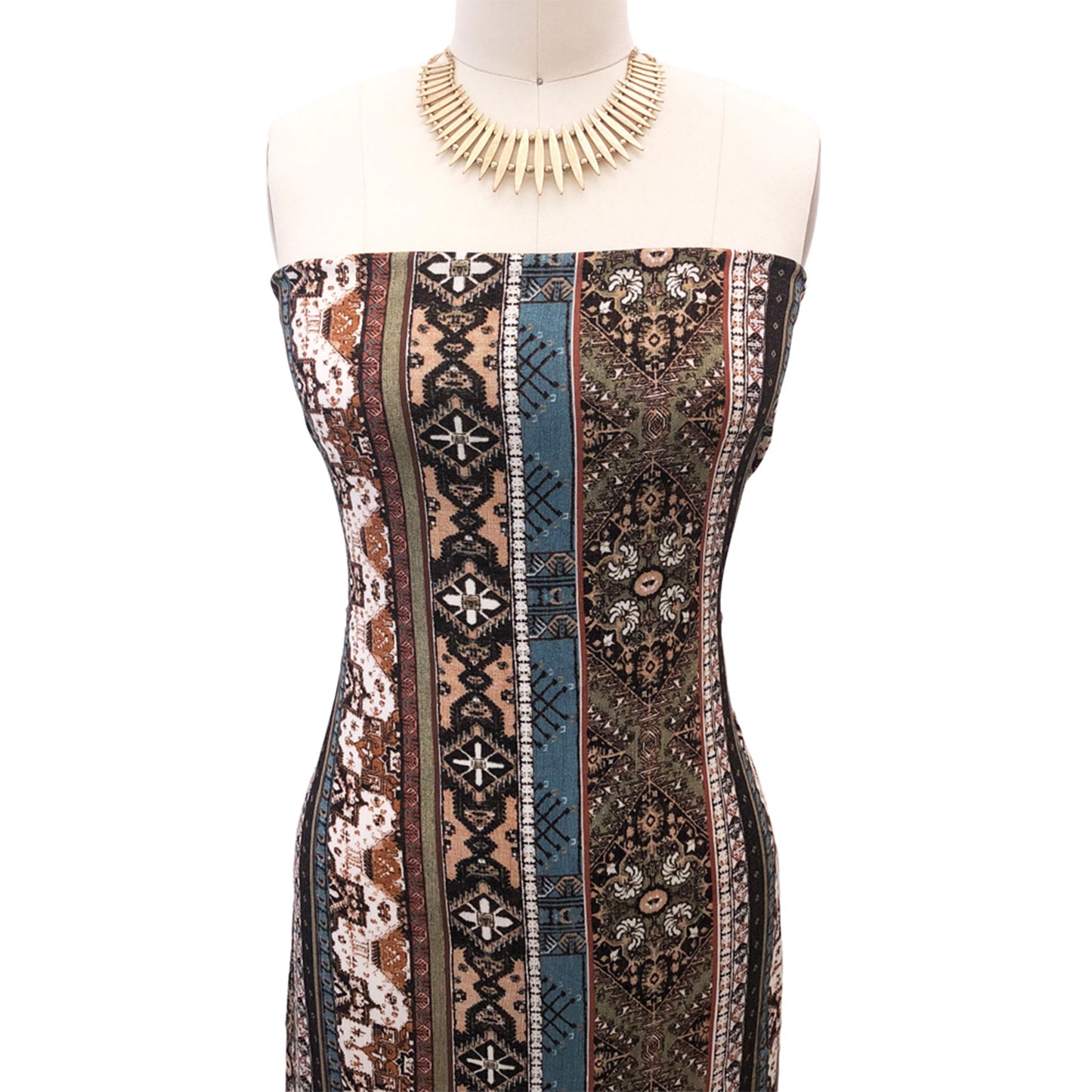 DP-1346-636-OLIVE-TEAL - PRINTED CREPON 100% RAYON CREPON