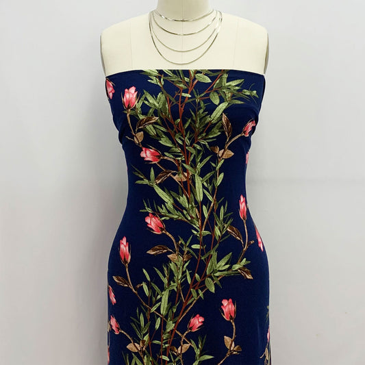 DP-1441-668-NAVY-WATERMELON - PRINTED DTY 92% POLY 8% SPANDEX DTY DOUBLE SIDED BRUSH