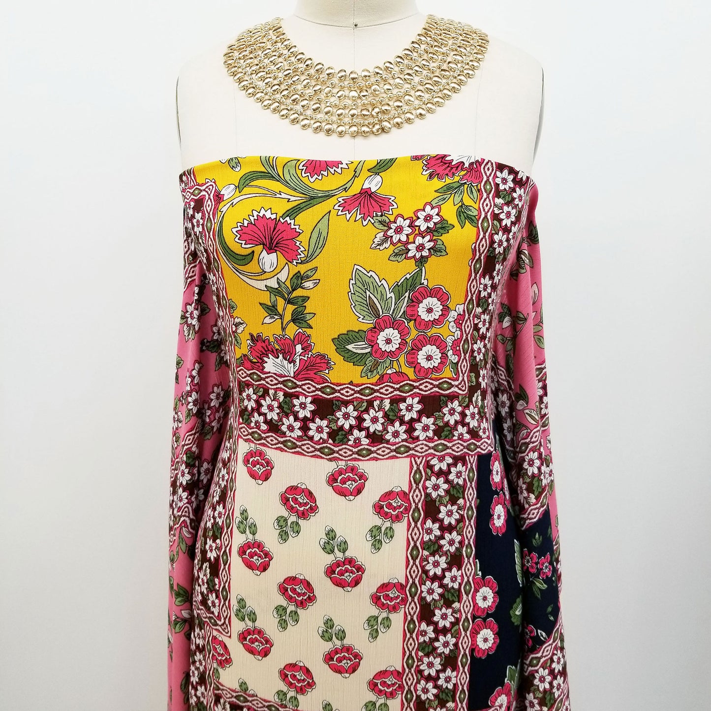 DP-1481-636-NAVY-GOLD-CORAL-PRINTED-CREPON-100%-RAYON-CREPON