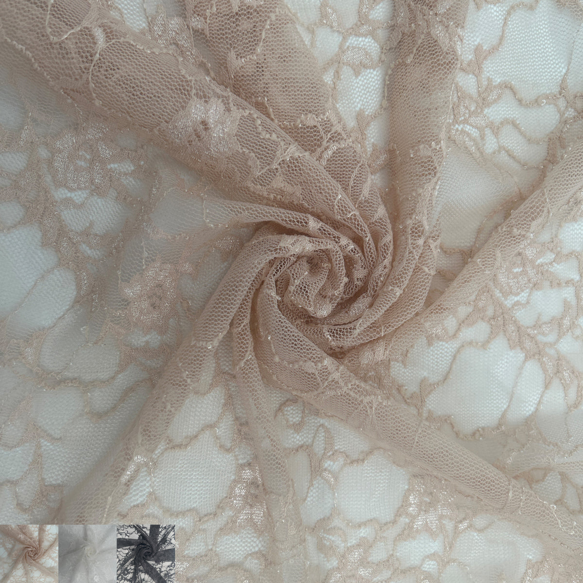 L-4165-LACE 92% NYLON 8% SPANDEX