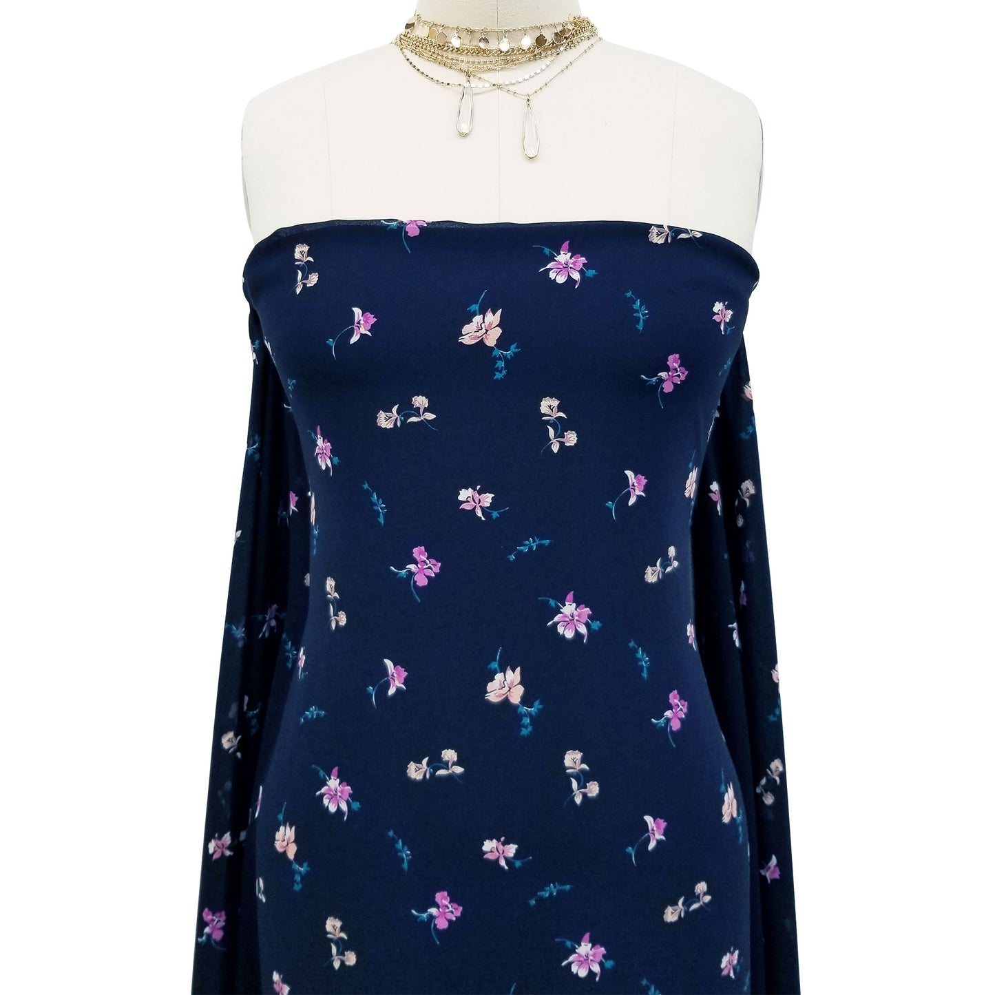 P-10008-502-NAVY-VIOLET - PRINTED 100% POLY CHELSEA CHIFFON