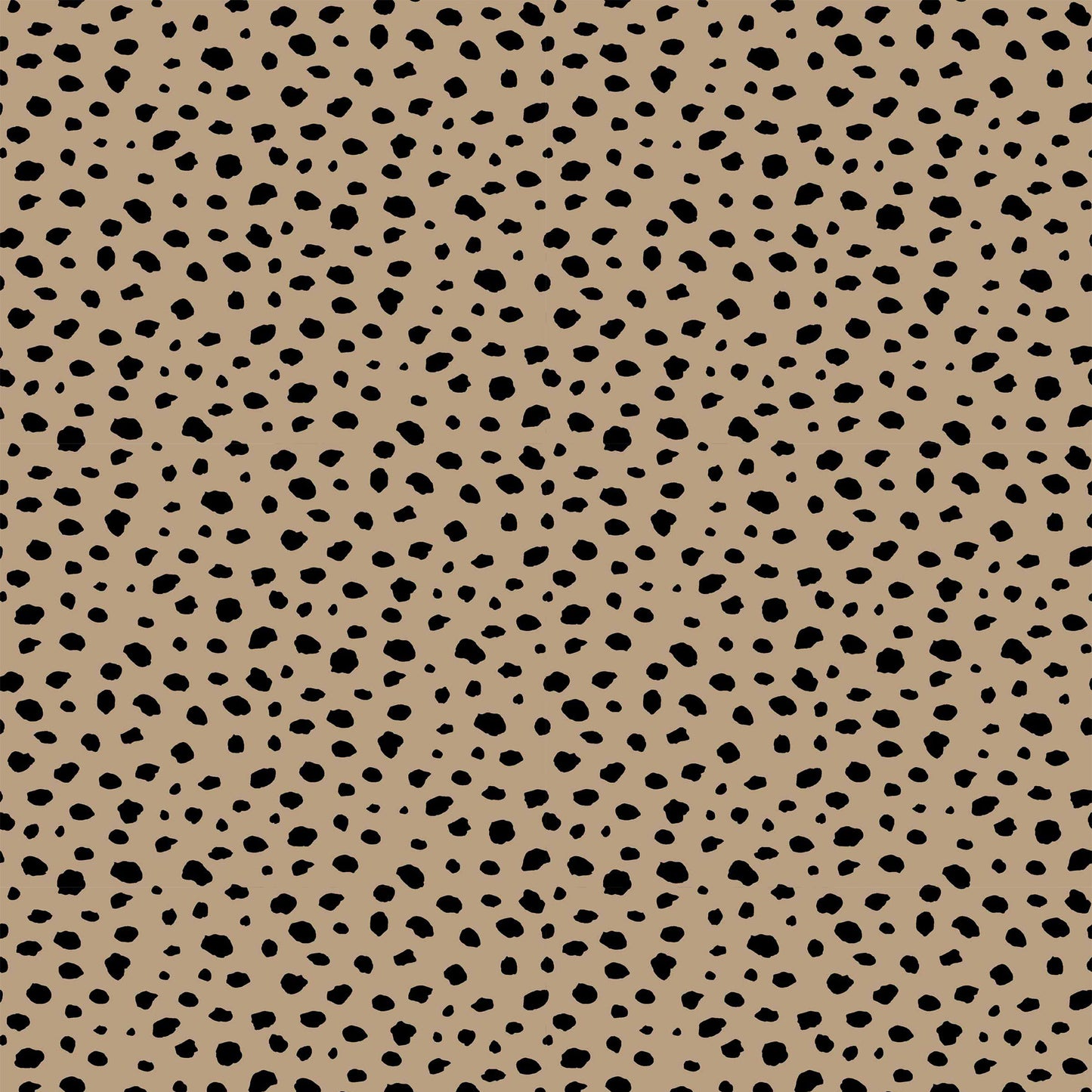 P-1326-754-TAUPE-BLACK - PRINTED POLY MOROCCAN 100% POLY