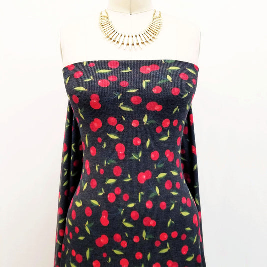 P-1700-790-BLACK-RED - PRS THERMAL PRINTS 63% POLY 33% RAYON 4% SPANDEX