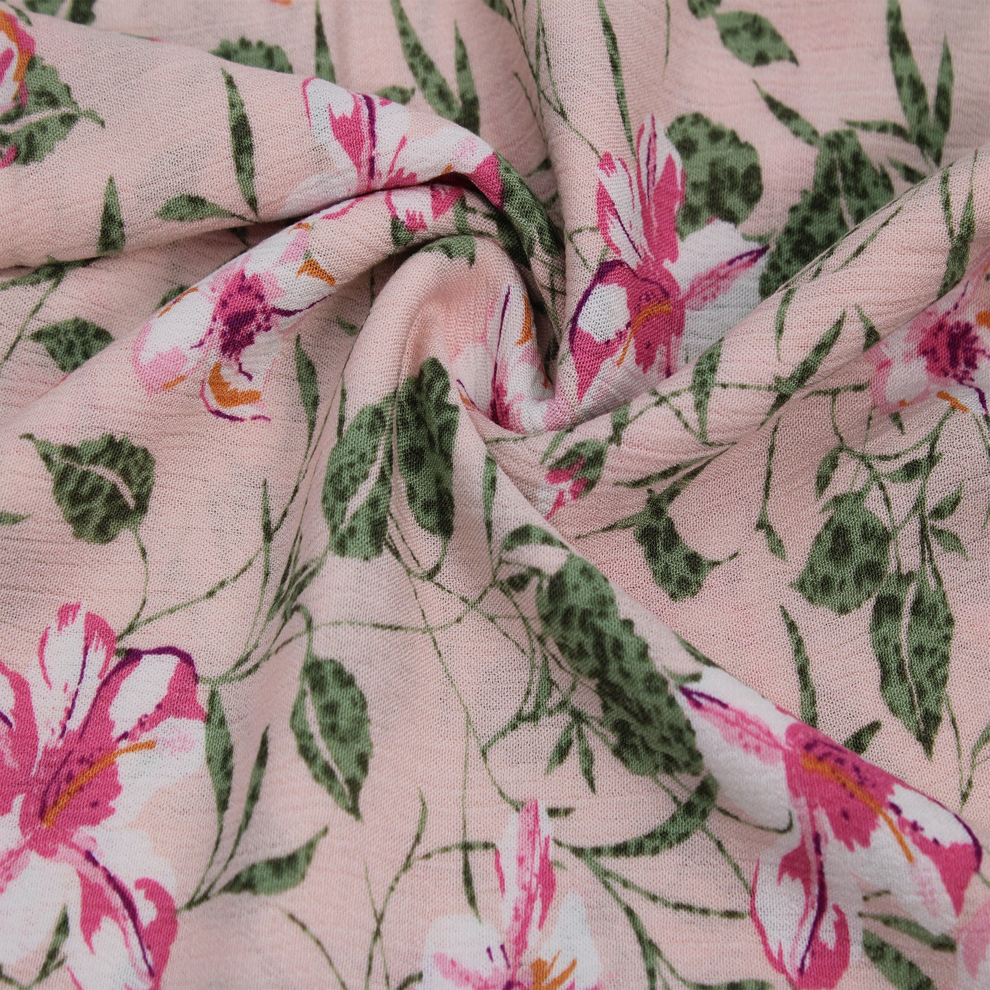 P-1801-636-BLUSH-PINK PRINTED CREPON 100% RAYON CREPON