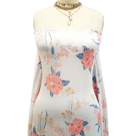 P-1804-636-PALE-BLUE-PEACH PRINTED CREPON 100% RAYON CREPON