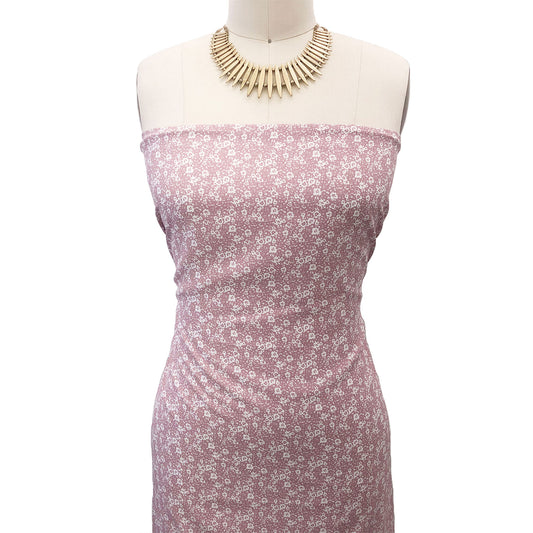 P-1827-754-BLUSH-OFF-WHITE - PRINTED POLY MOROCCAN 100% POLY