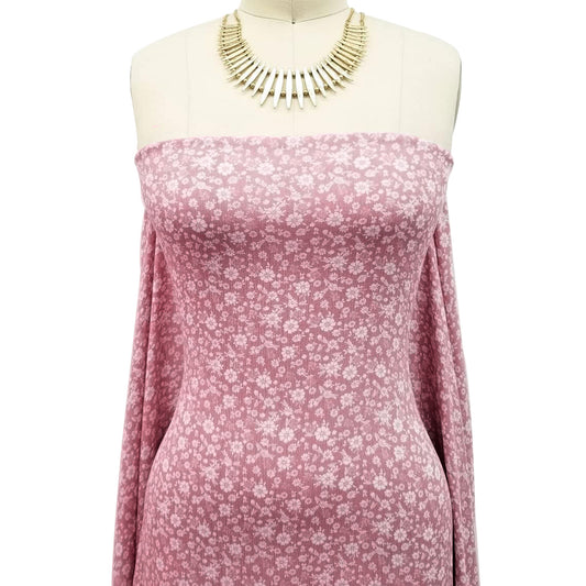 P-1829-636-BLUSH-OFF-WHITE PRINTED CREPON 100% RAYON CREPON