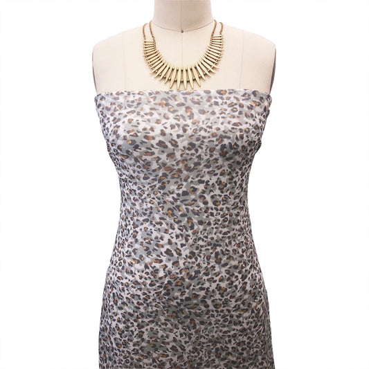 P-1842-453-SAGE-GREY - PRINTED POLY POWER MESH 92%POLY 8%SPANDEX