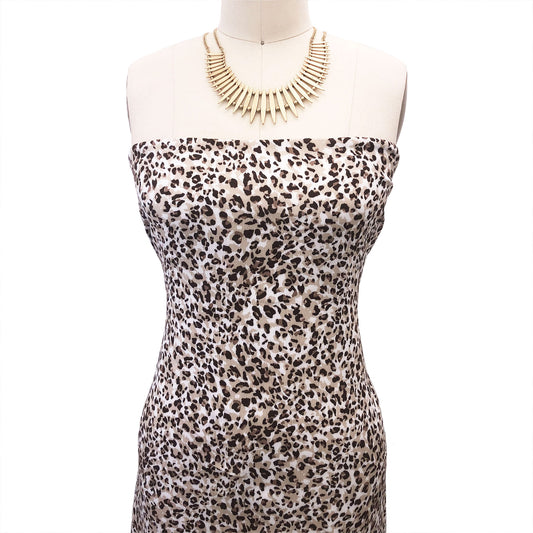 P-1842-636-TAUPE-MOCHA PRINTED CREPON 100% RAYON CREPON