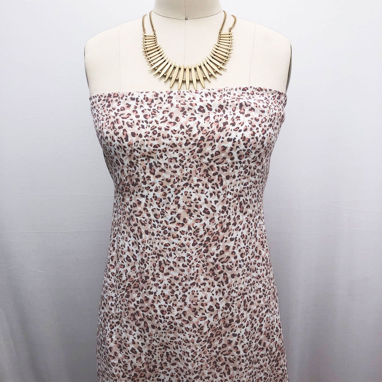 P-1843-698-BLUSH-ROSE-GOLD- PRINTED RAYON CHALLIS 100% RAYON CHALLIS