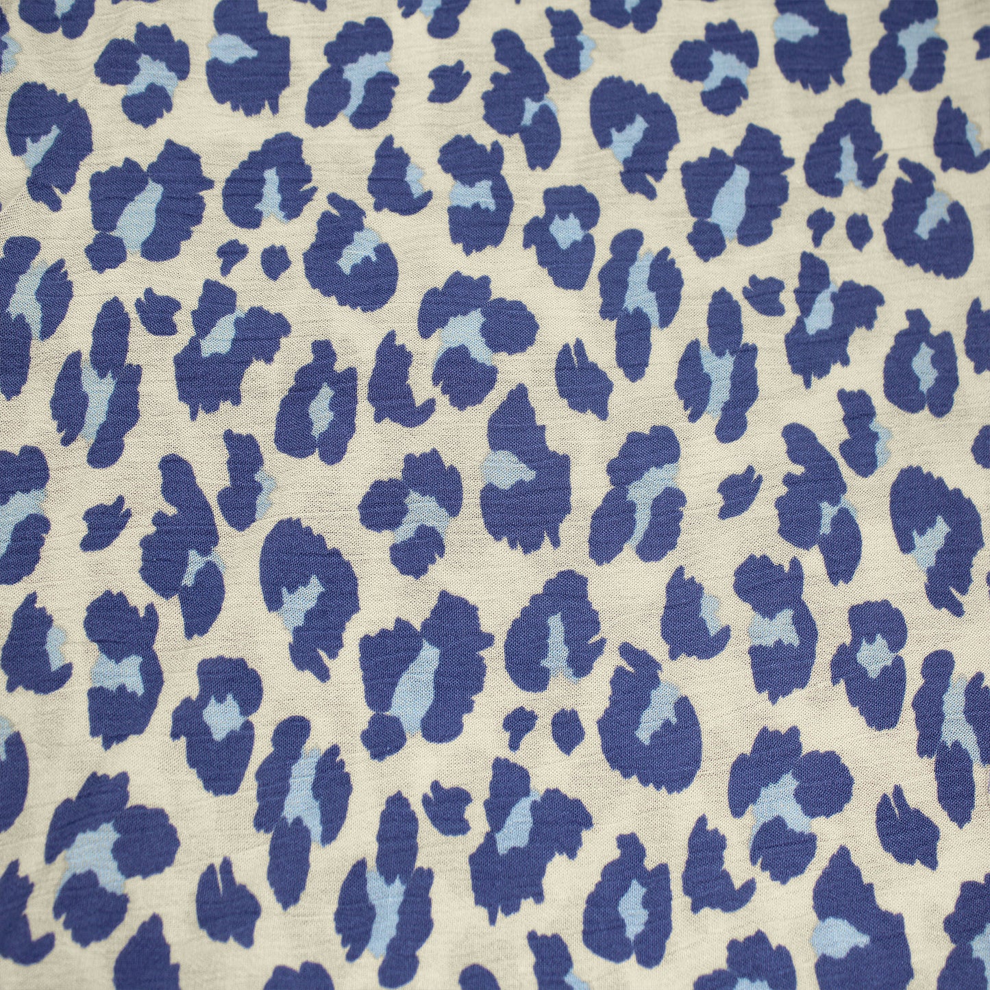 P-1846-636-SHELL-BLUE PRINTED CREPON 100% RAYON CREPON