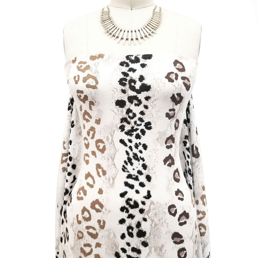 P-1856-636-OFF-WHITE-MOCHA PRINTED CREPON 100% RAYON CREPON