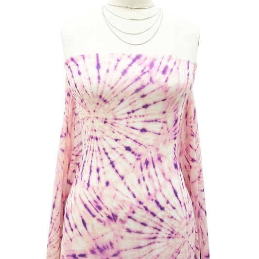 P-1925-501-BLUSH-PINK - PRINTED 100% POLYESTER HI MULTI CHIFFON WASH