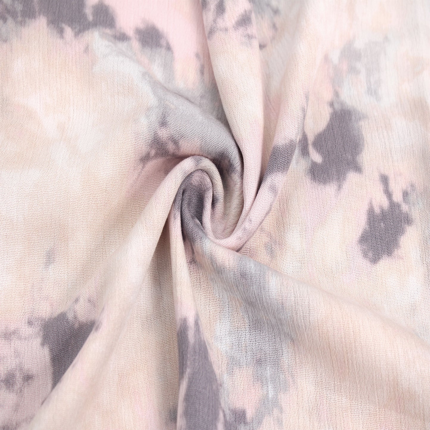 P-1928-636-STORM-GRAY-SAND PRINTED CREPON 100% RAYON CREPON