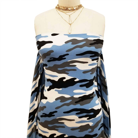 P-197-668-BABY-BLUE-GREY - PRINTED DTY 92% POLY 8% SPANDEX DTY DOUBLE SIDED BRUSH