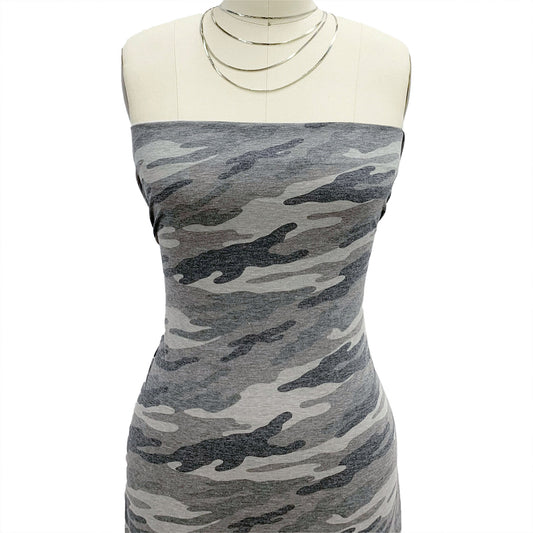 P-197-789-GREY-CHARCOAL - 63% POLY 33% COTTON 4% SPANDEX JERSEY PRINT