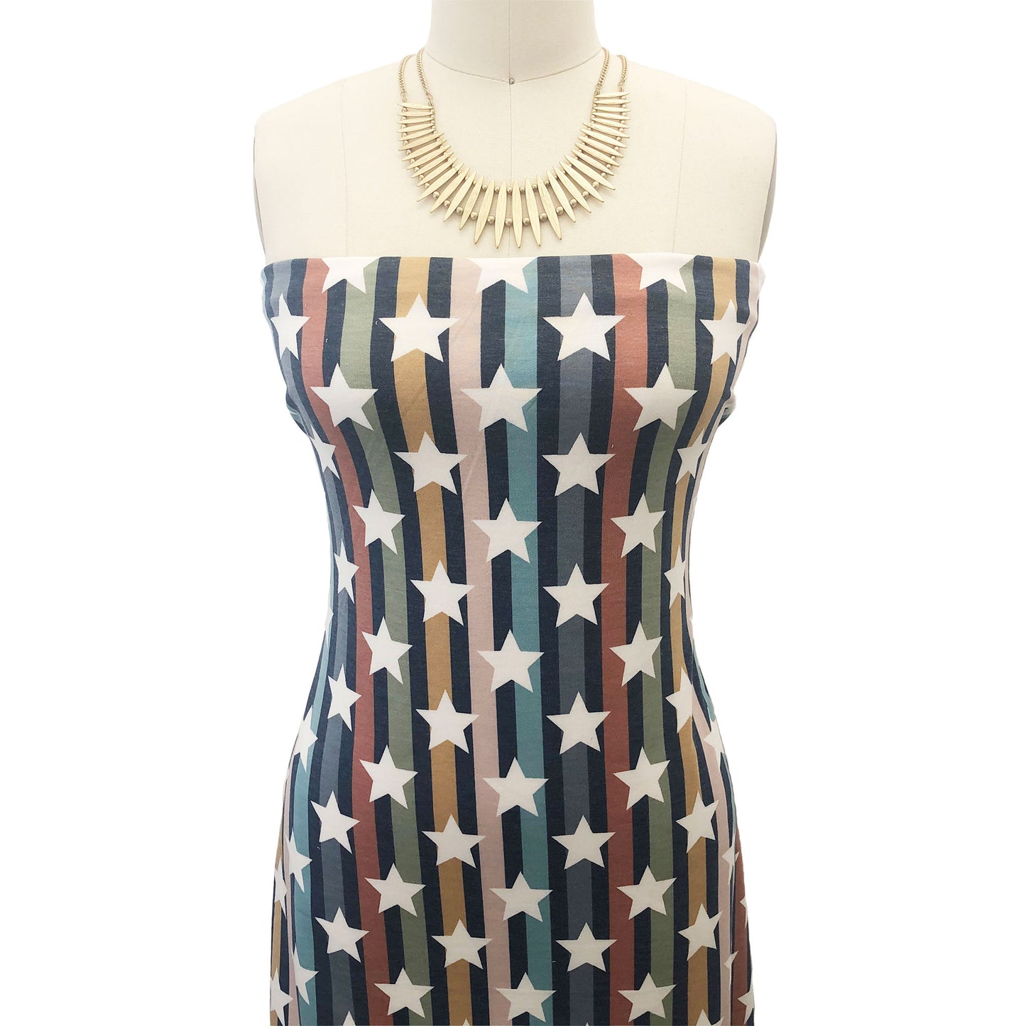 P-2094-506-NAVY-AQUA-PRINTED FRENCH TERRY 63%POLY 33%RAYON 4% SPANDEX