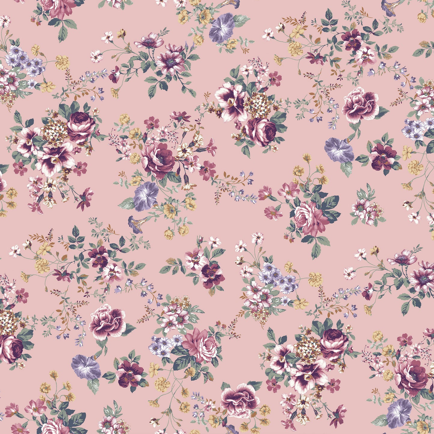 P-2115-506-BLUSH-BERRY - PRINTED FRENCH TERRY 63%POLY 33%RAYON 4% SPANDEX