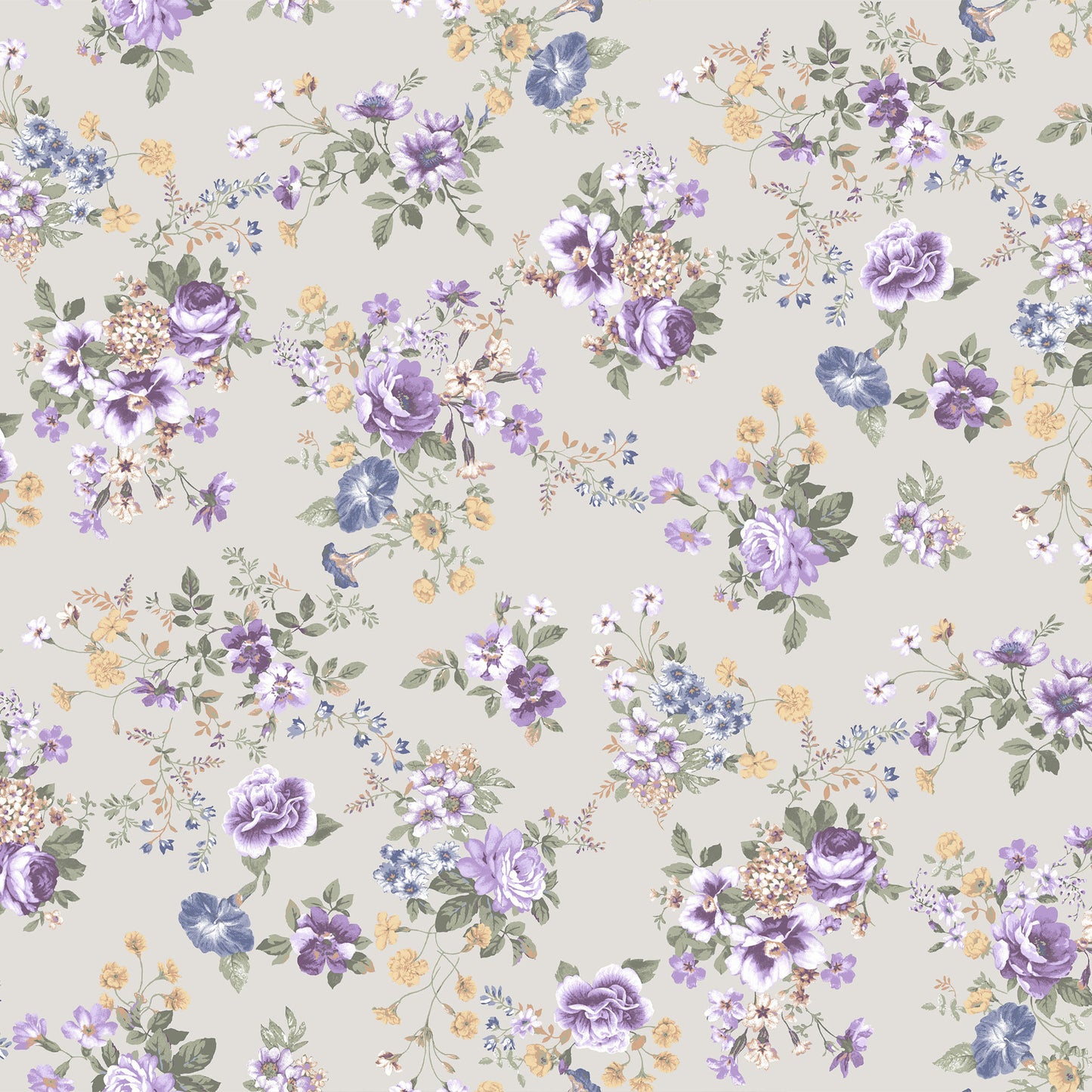 P-2115-506-SILVERSTONE-VIOLET - PRINTED FRENCH TERRY 63%POLY 33%RAYON 4% SPANDEX