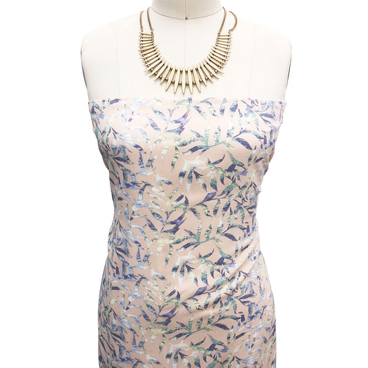 P-2524-754-BLUSH-LAVENDER - PRINTED POLY MOROCCAN 100% POLY