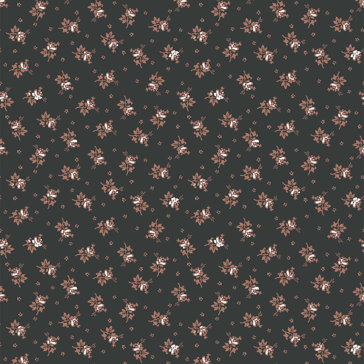P-2558-636-IRON-MACAROON PRINTED CREPON 100% RAYON CREPON