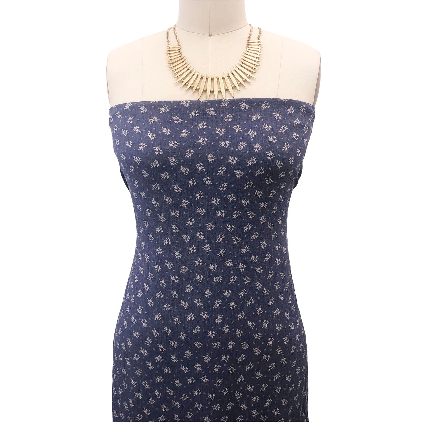 P-2559-636-GRISAILLE-OYSTER-GREY - PRINTED CREPON 100% RAYON CREPON