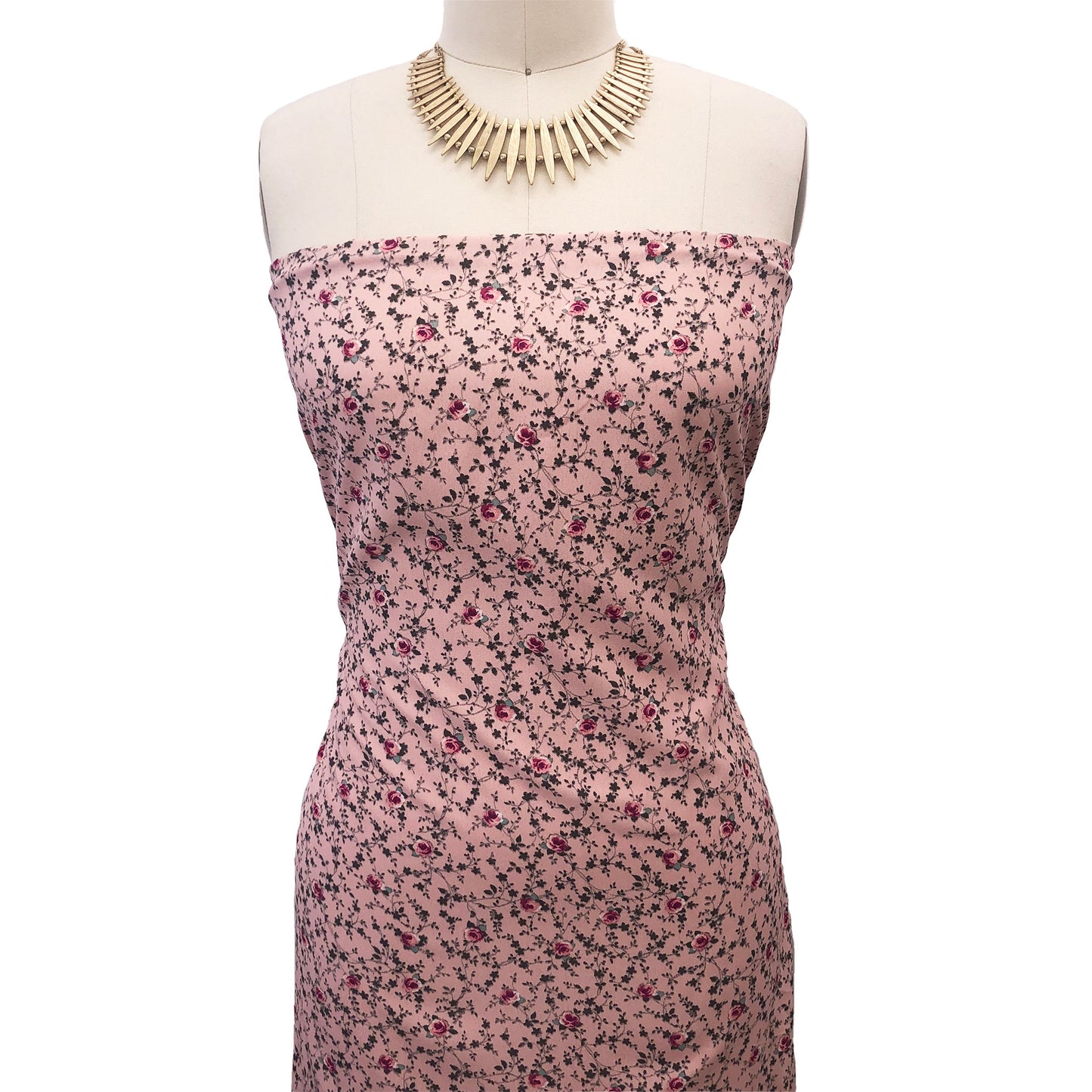 P-2560-754-BLUSH-PINK - PRINTED POLY MOROCCAN 100% POLY