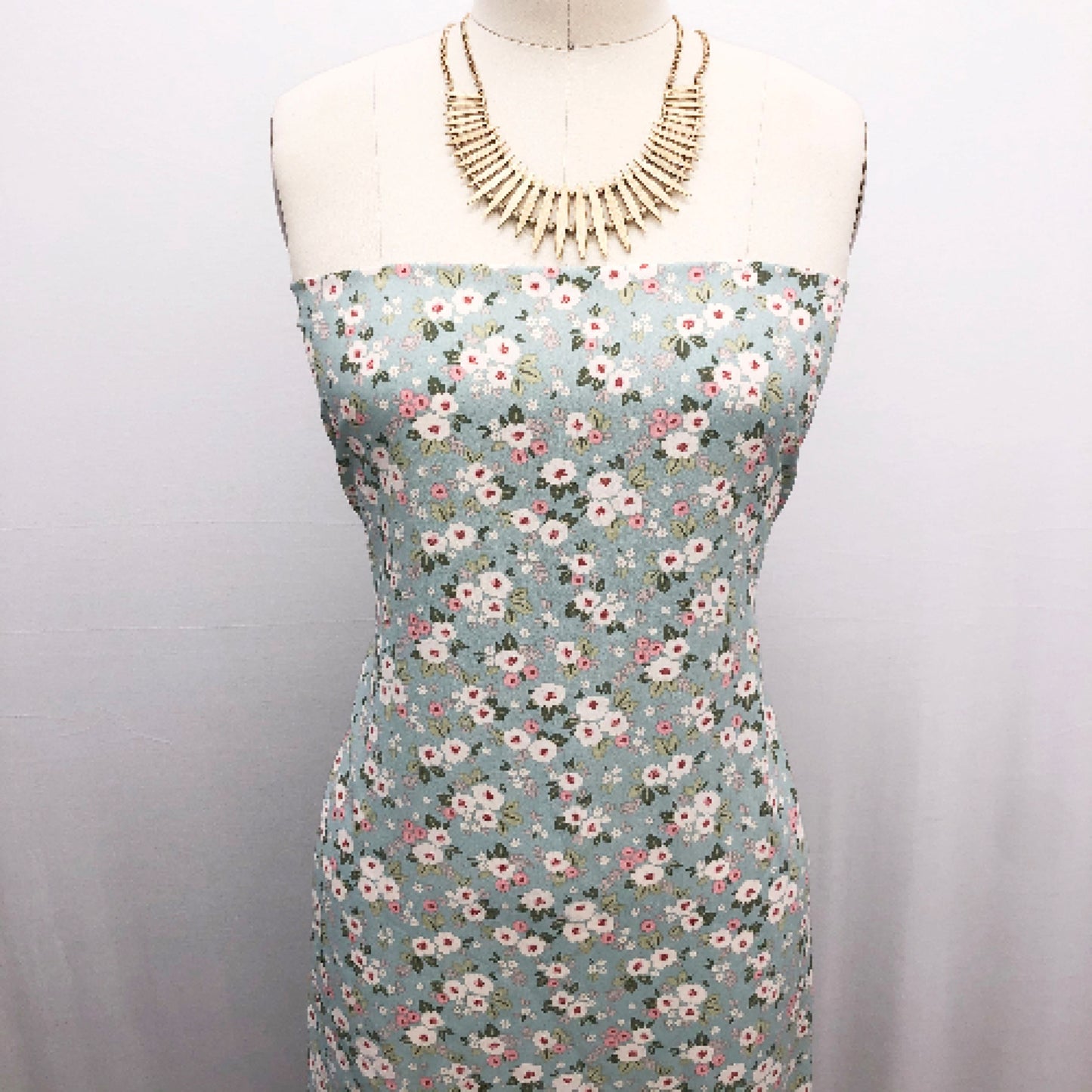 P-2564-754-SAGE-FLAMINGO - PRINTED POLY MOROCCAN 100% POLY