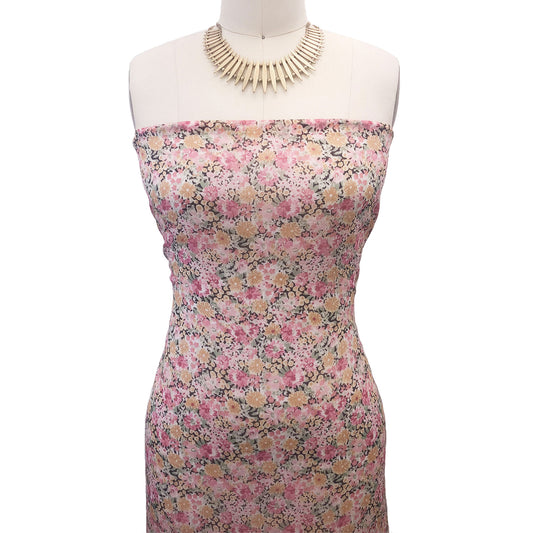 P-2581-816-YOR-APRICOT-PINK - PRINTED FANCY YORYU 100% POLYESTER