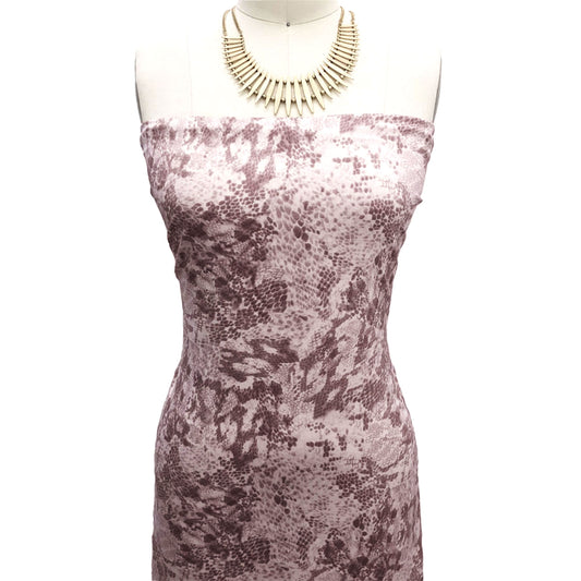 P-2608-764-BLUSH-MAUVE - PRINTED POWER MAX 85% POLY 15% SPANDEX