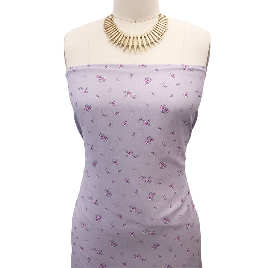 P-2627-754-LILAC-ORCHID - PRINTED POLY MOROCCAN 100% POLY