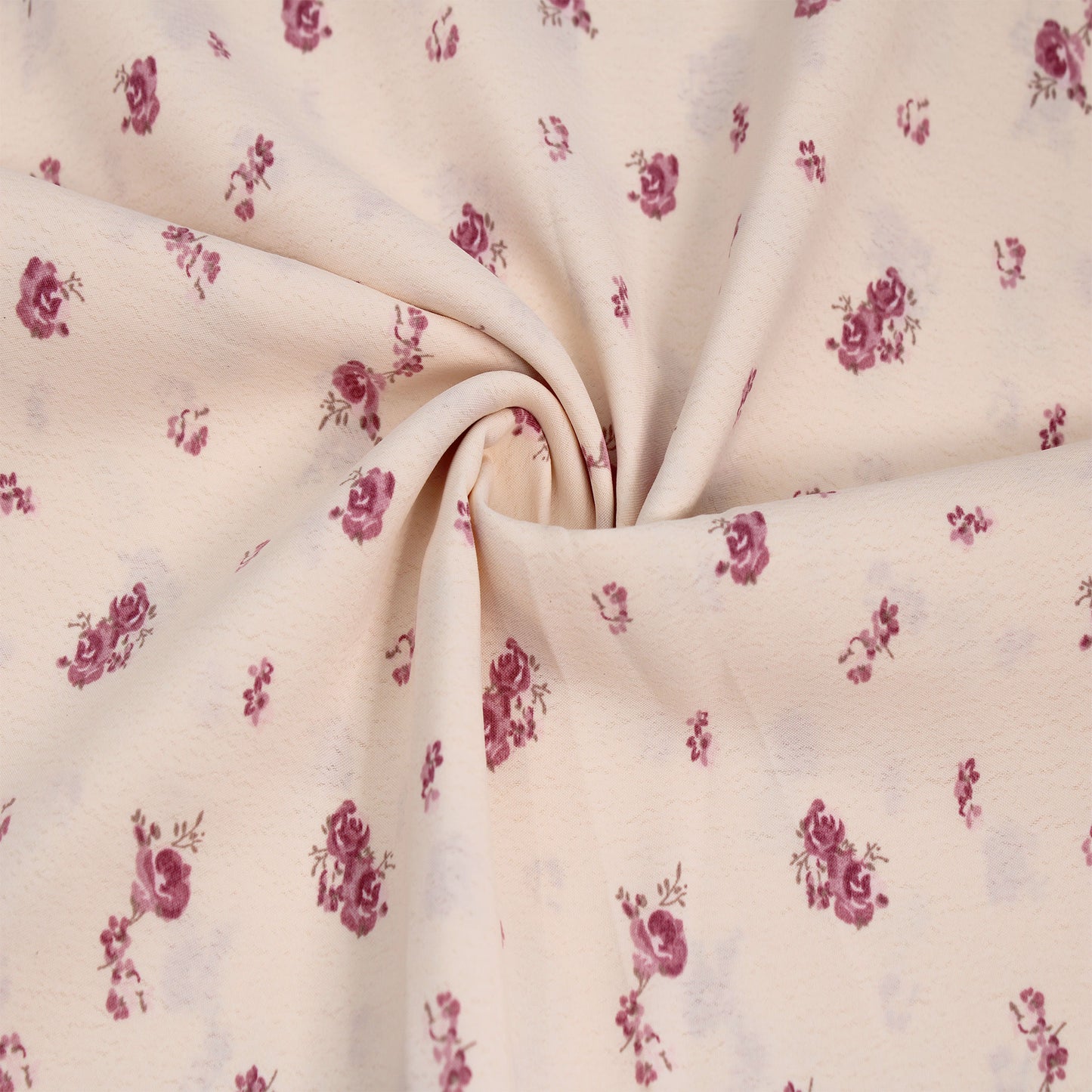 P-2627-754-PEACH-ROSE-PINK - PRINTED POLY MOROCCAN 100% POLY