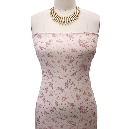 P-2629-816-YOR-PALE-BLUSH-PINK - PRINTED FANCY YORYU 100% POLYESTER