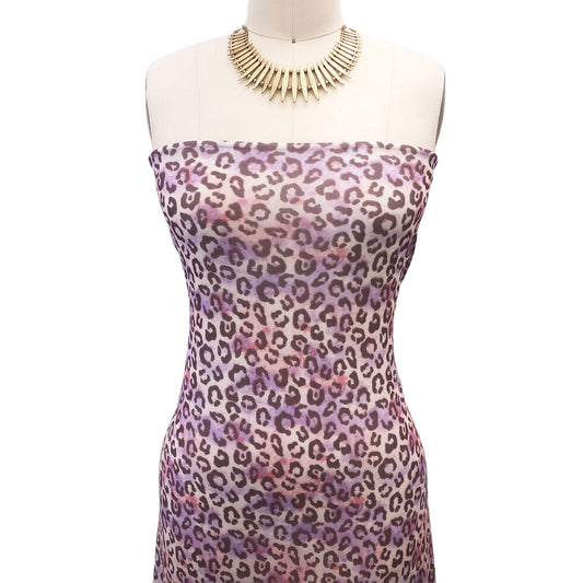 P-2639-453-BLUSH-LILAC - PRINTED POLY POWER MESH 92%POLY 8%SPANDEX