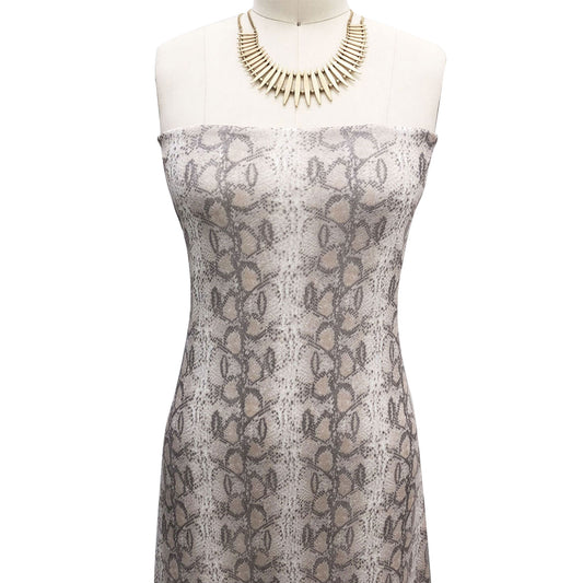 P-2652-453-OFF-WHITE-GREY - PRINTED POLY POWER MESH 92%POLY 8%SPANDEX