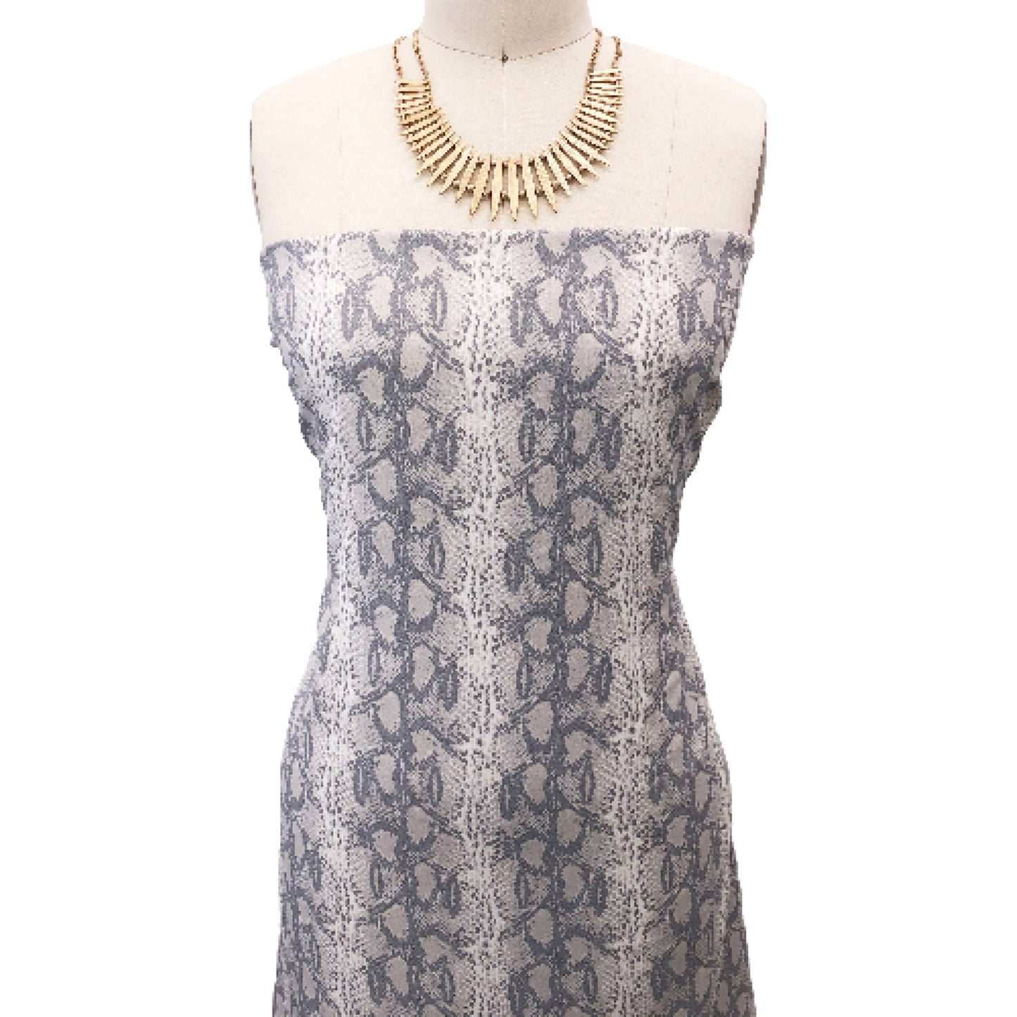 P-2652-754-OFF-WHITE-GREY - PRINTED POLY MOROCCAN 100% POLY