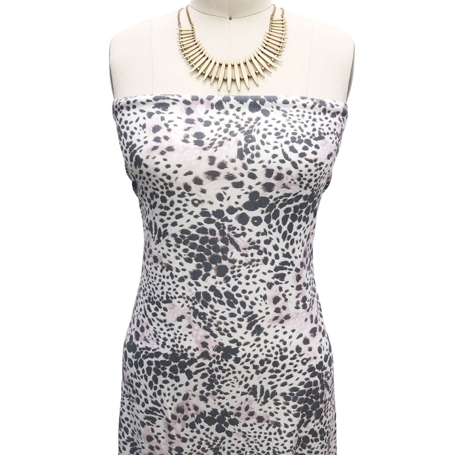P-2667-506-STEEL-GREY-PINK-PRINTED FRENCH TERRY 63%POLY 33%RAYON 4% SPANDEX