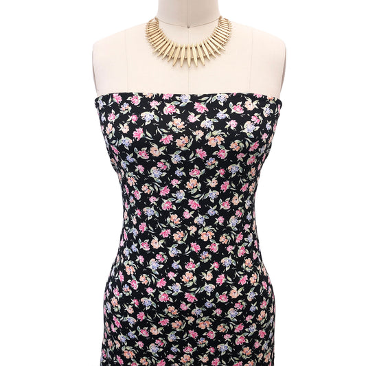 P-2723-668-BLACK-PINK - PRINTED DTY 92% POLY 8% SPANDEX DTY DOUBLE SIDED BRUSH