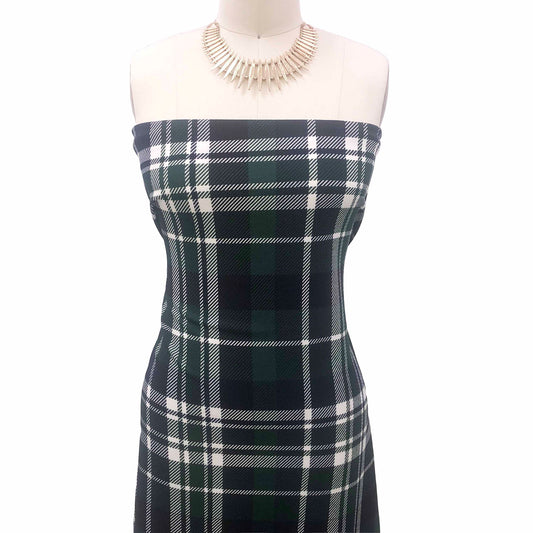 P-2738-481-NAVY-HUNTER-BLACK - PRINTED LIVERPOOL 94% POLY 6% SPANDEX